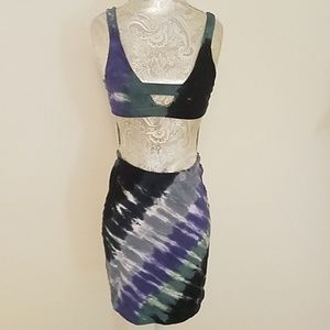 INDAH cut out mini dress